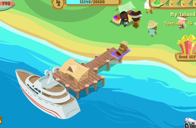 My new Happy Island quay