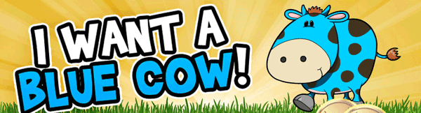 Adknowledge Blue Cow