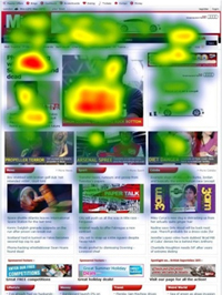 Monitoring glances at web adverts