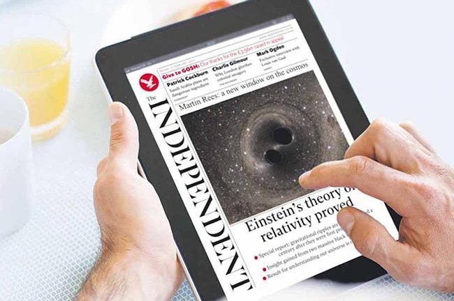 ABC Online: Independent loses a fifth of traffic in December