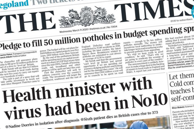 Gallagher tipped to be appointed as The Times editor