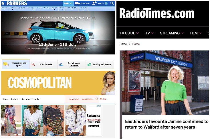 Bigger salary means bigger appetite for magazine sites