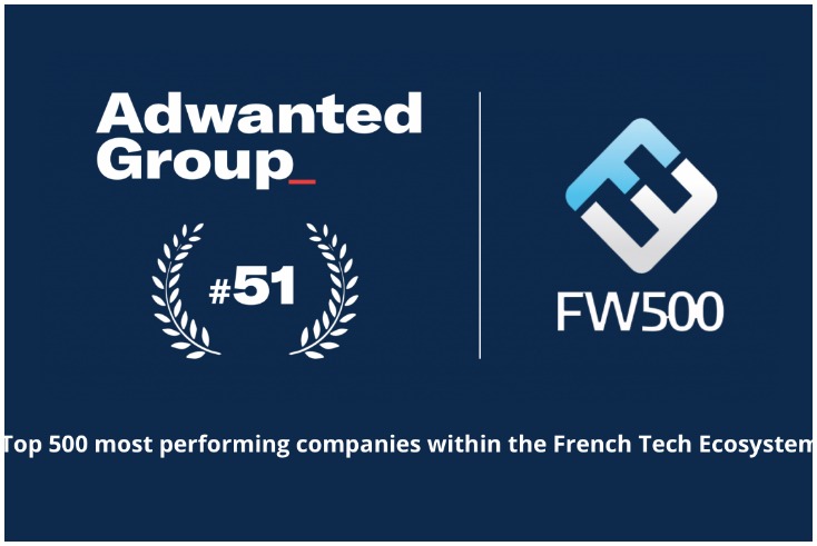 Adwanted Group listed 51st best tech company in France