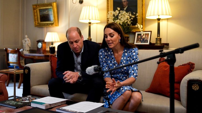 Duke and Duchess of Cambridge join UK radio for Mental Health Minute