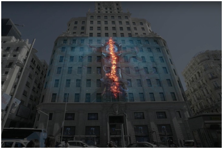 Stranger Things opens rifts in major landmarks for global campaign