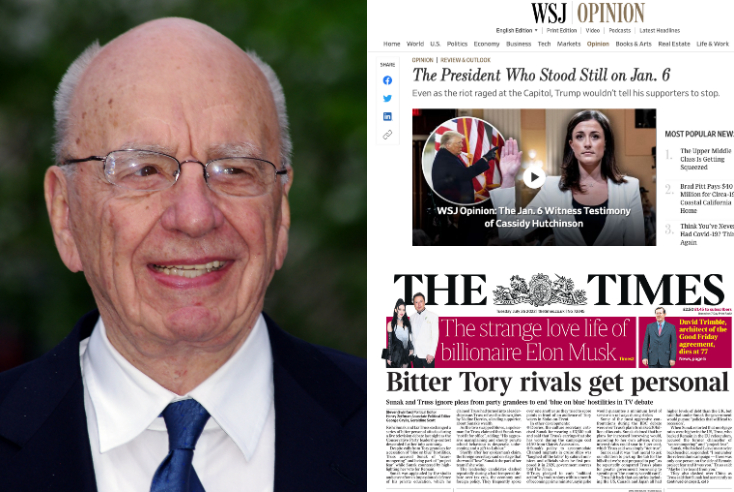 Will Rupert Murdoch support Sunak or Truss?