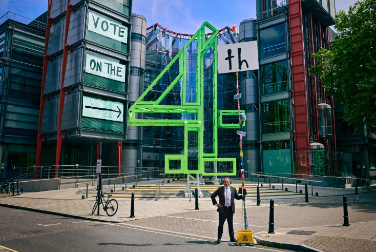 Channel 4 rebrand encourages people to ‘be lazy’ and vote