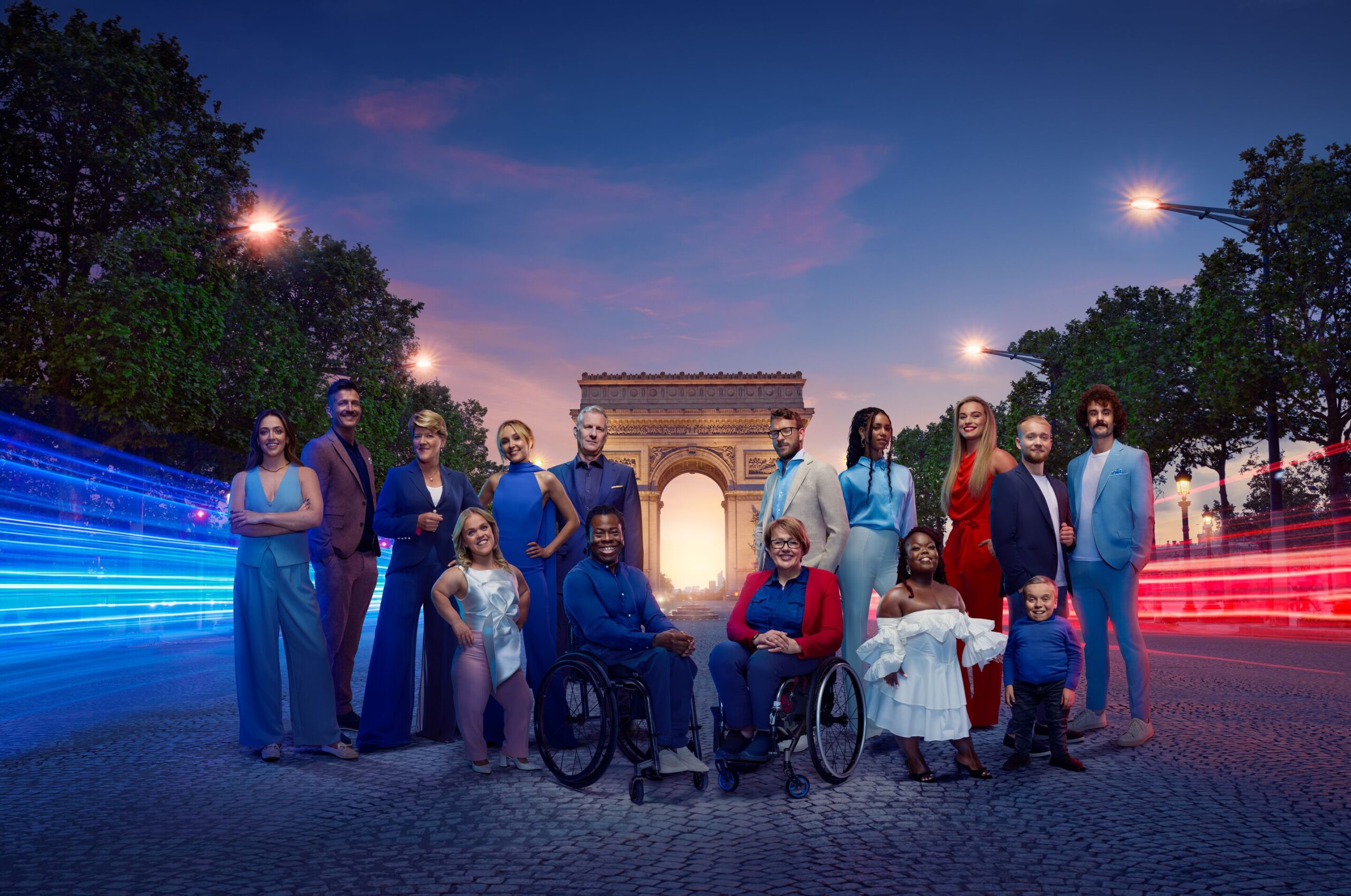 Strictly Embargoed 1945 Thursday 11th July Paris 2024 Paralympics Presenters