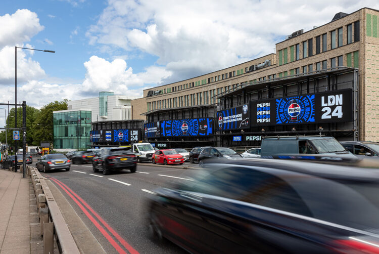 Game-changing DOOH sets the stage for a summer of sport