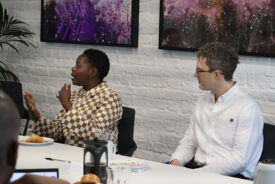 Adesuwa Owesa and Timur Cetin