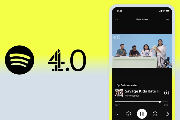 Channel 4 to launch video programming on Spotify Channel 4 to launch video programming on Spotify