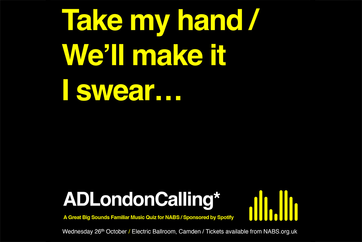 Ad industry music quiz launches to raise funds for Nabs