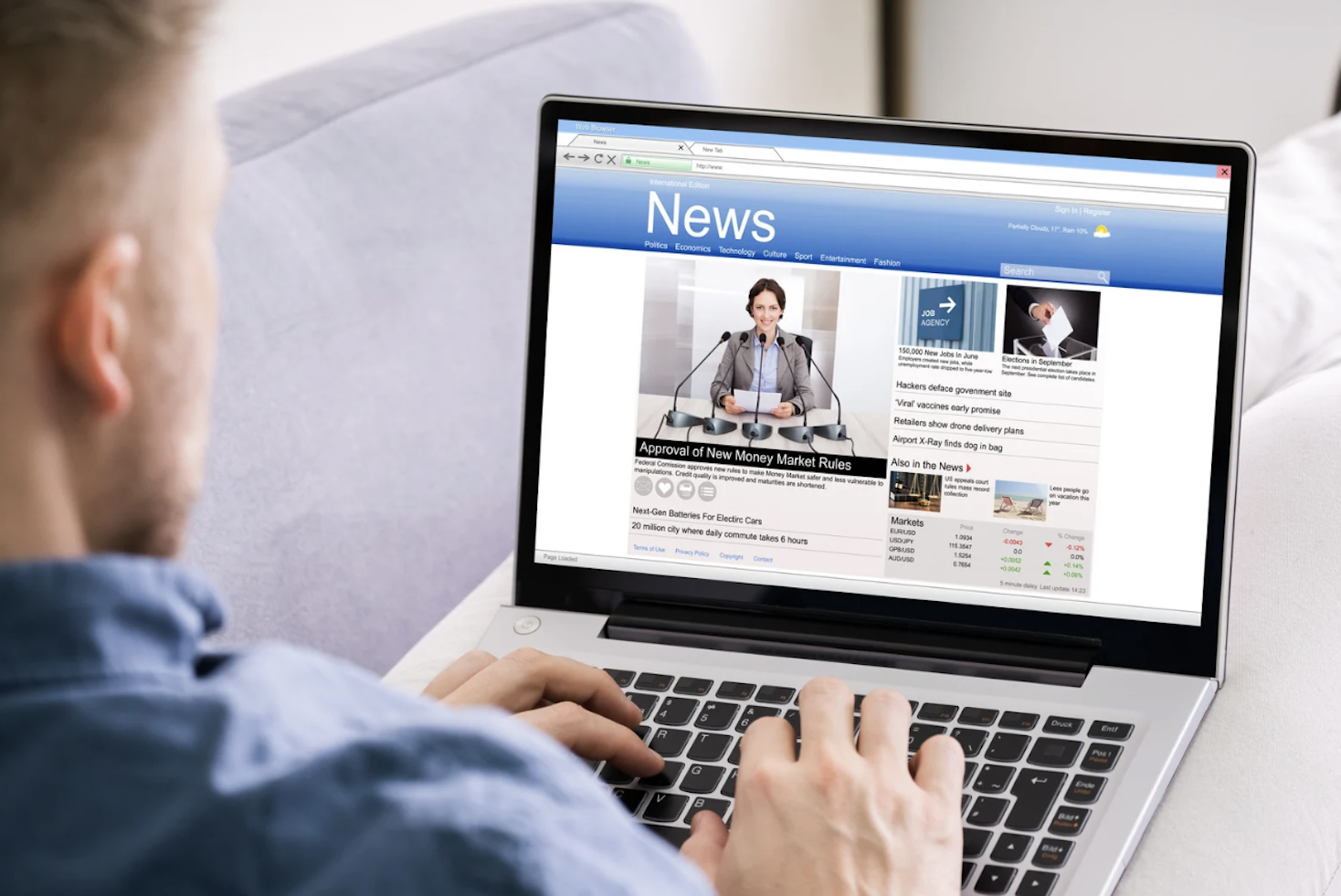 The relative advantage of ‘unsafe’ news content