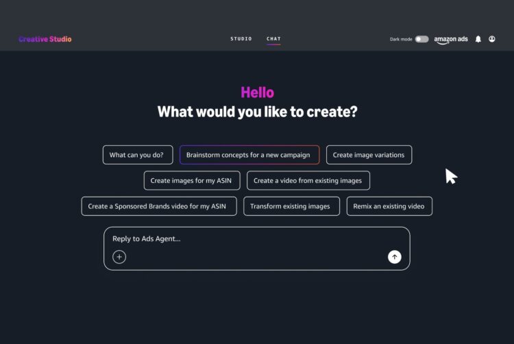 Amazon launches agentic Creative Agent tool in UK