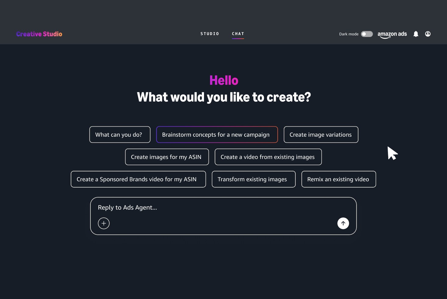 Amazon launches agentic Creative Agent tool in UK