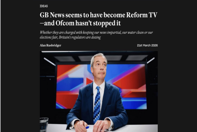 What is to be done about Reform TV?