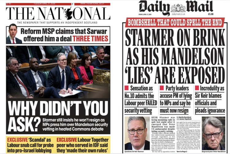 On the ropes. Will the media take down another Prime Minister?