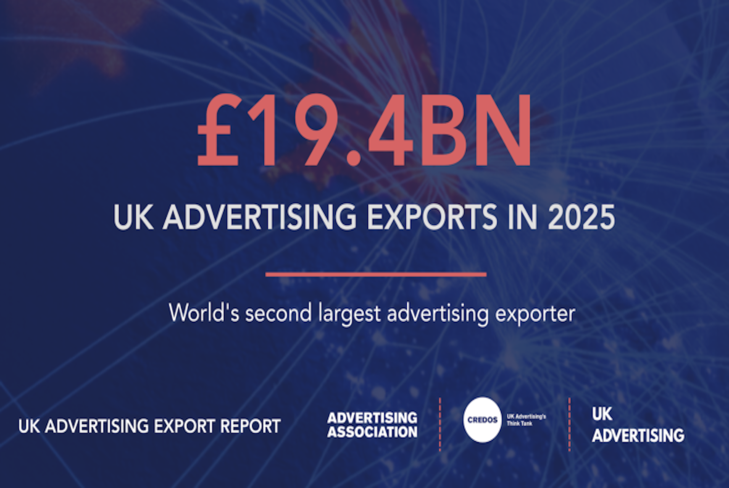 UK Advertising Export Report names UK as world’s second largest advertising exporter