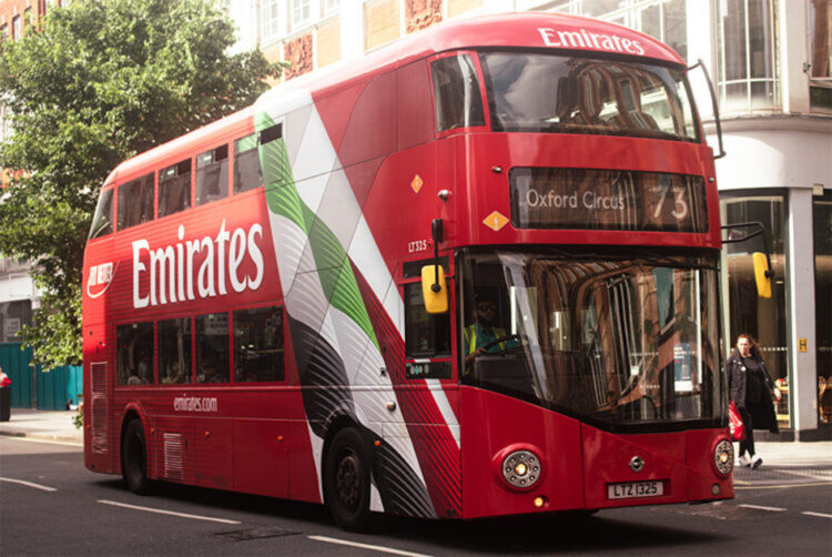 Ever wondered how to measure the advertising on a moving bus?